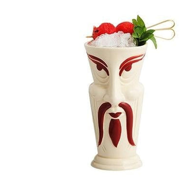 Ceramic Cocktail Tiki Tumblers -Hawaiian Party Barware - east2cart.uk