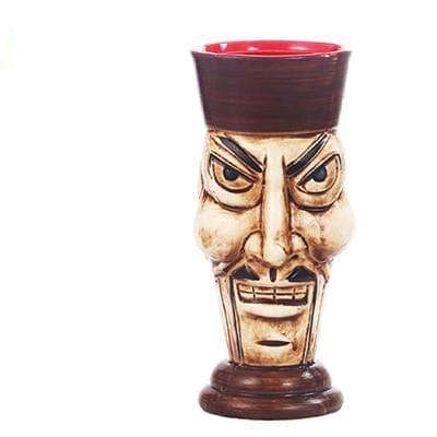 Ceramic Cocktail Tiki Tumblers -Hawaiian Party Barware - east2cart.uk