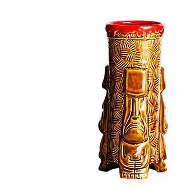 Ceramic Cocktail Tiki Tumblers -Hawaiian Party Barware - east2cart.uk