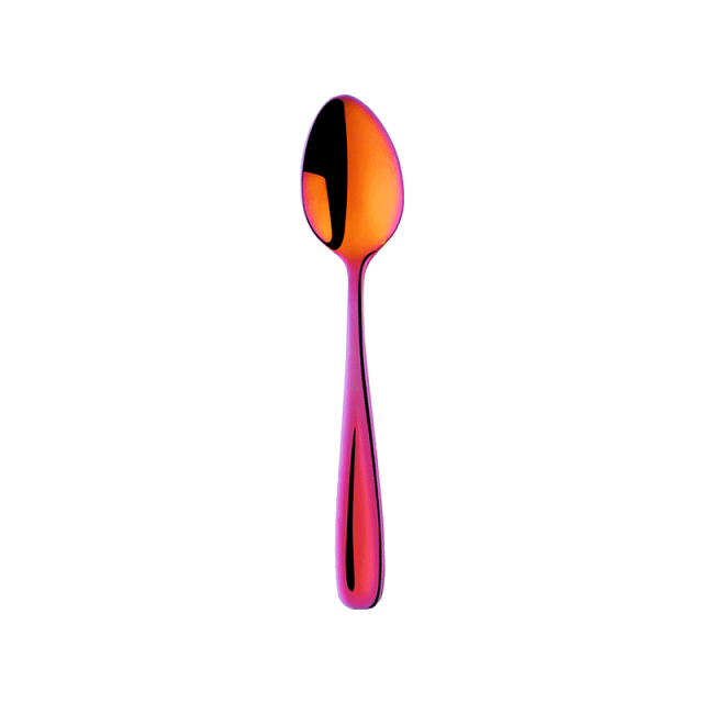 8Pcs Rainbow Stainless Steel Mini Spoons - east2cart.uk