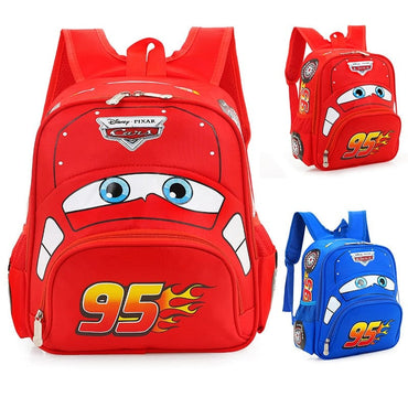 Plush car children's bag kindergarten female baby boy safety backpack primary school students 3-6 years old - east2cart.uk