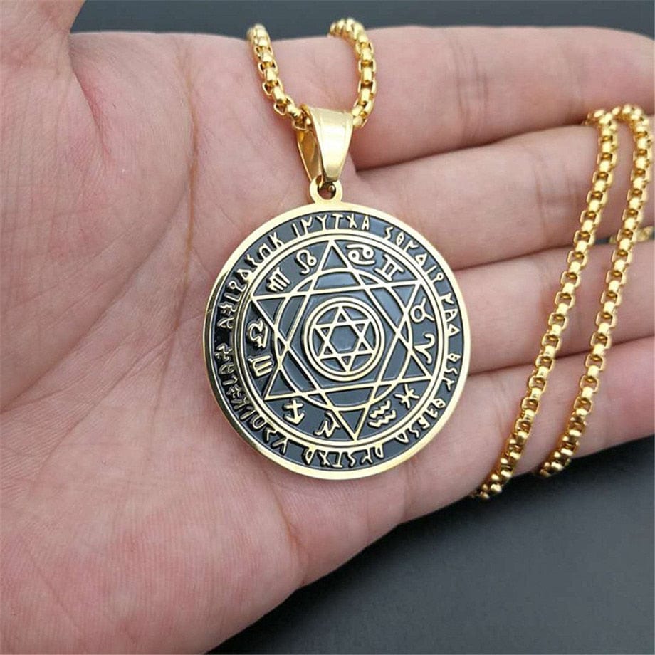 Supernatural Star of David Constellation Necklace - east2cart.uk