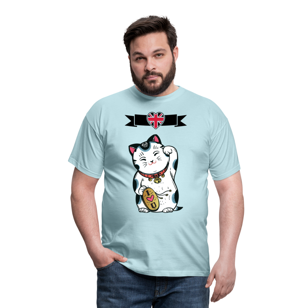 Lovelycat Men's T-Shirt | Gildan - sky